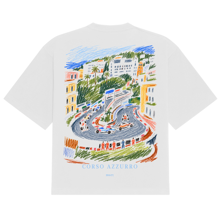 Corso Azzurro Tee, back