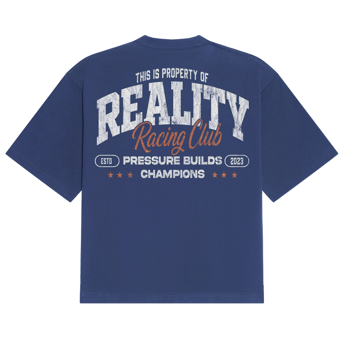 Reality Racing Club Champions Tee, back