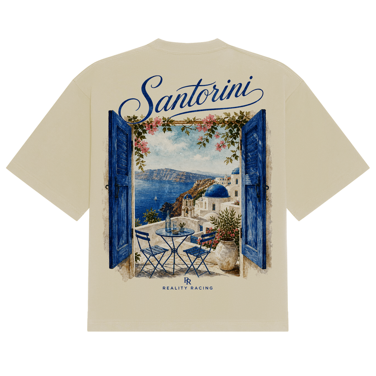 RR Santorini Tee, back