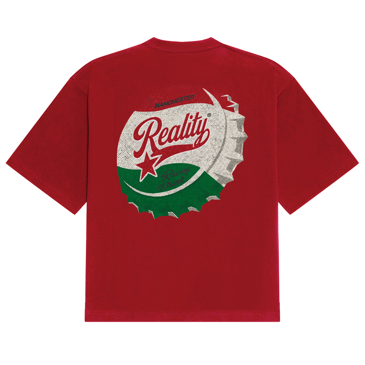 Reality Racing Drink Tee — back