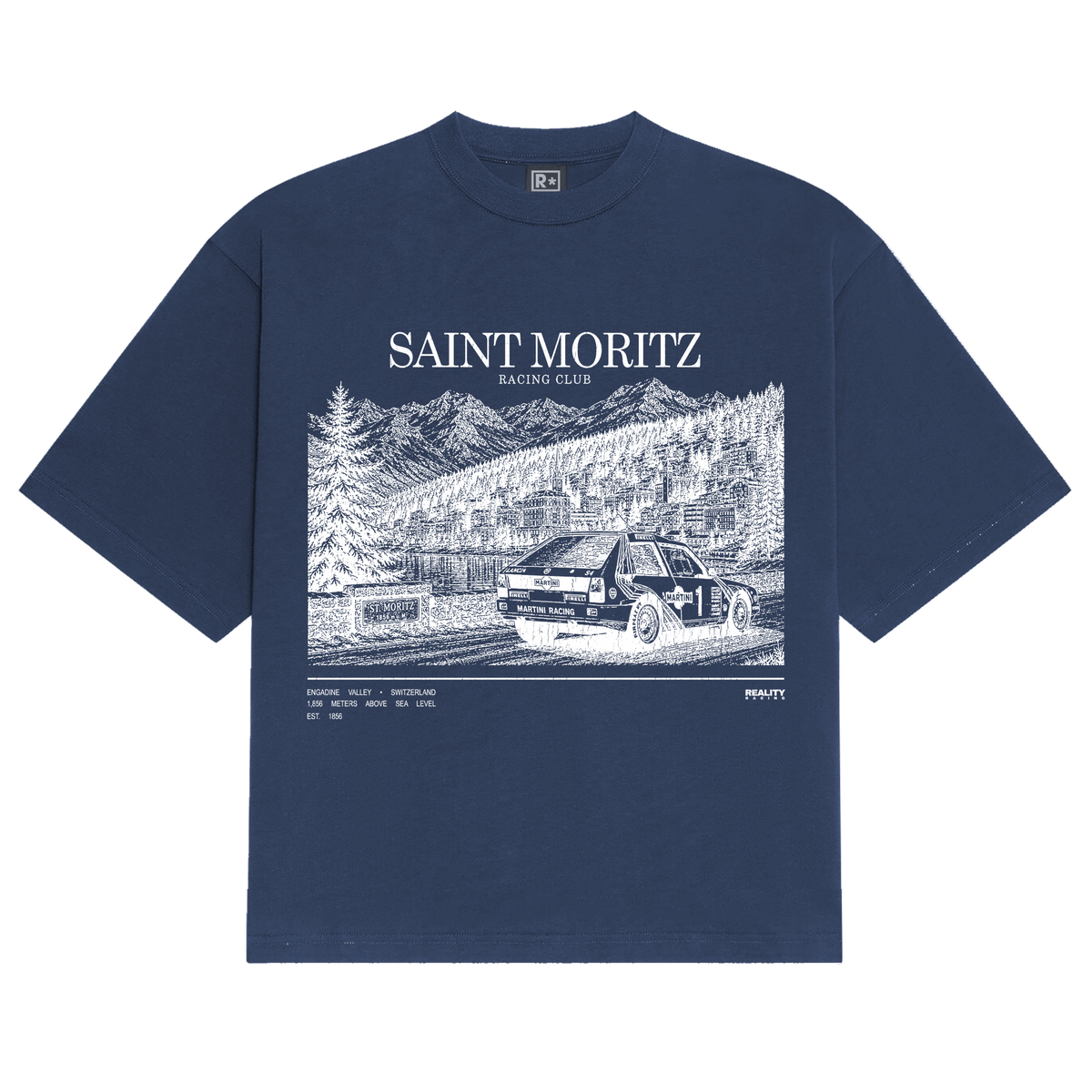 St.Moritz Tee — front