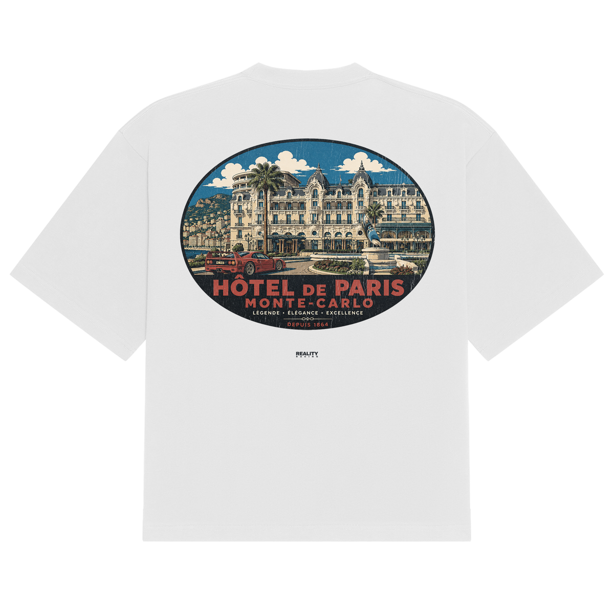 HotelDeParis Tee — back