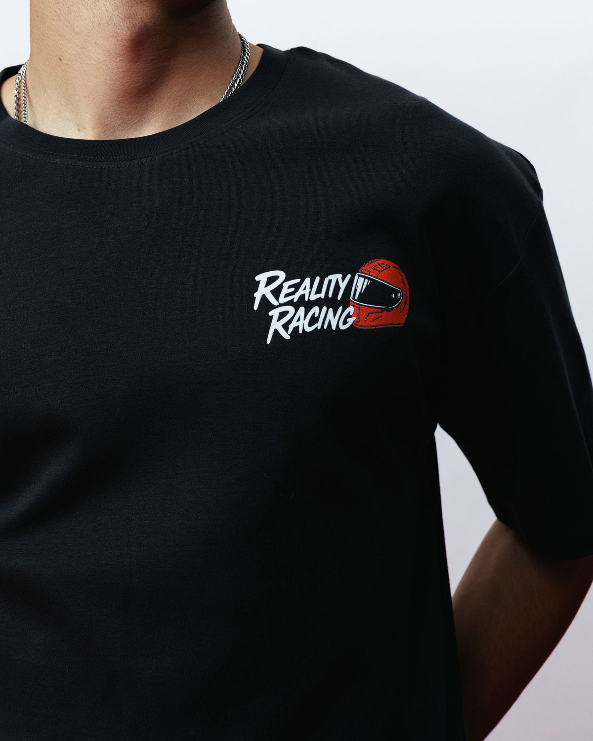 Reality Icons Tee, on model