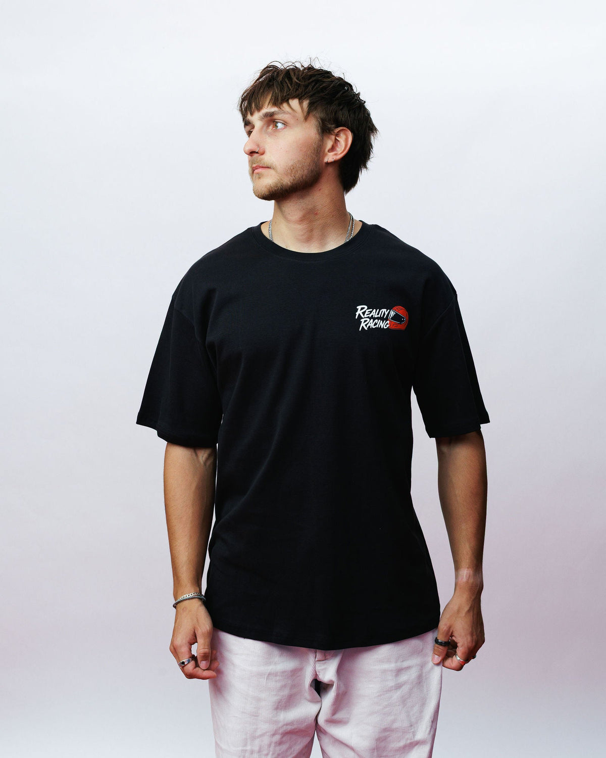 Reality Icons Tee, on model