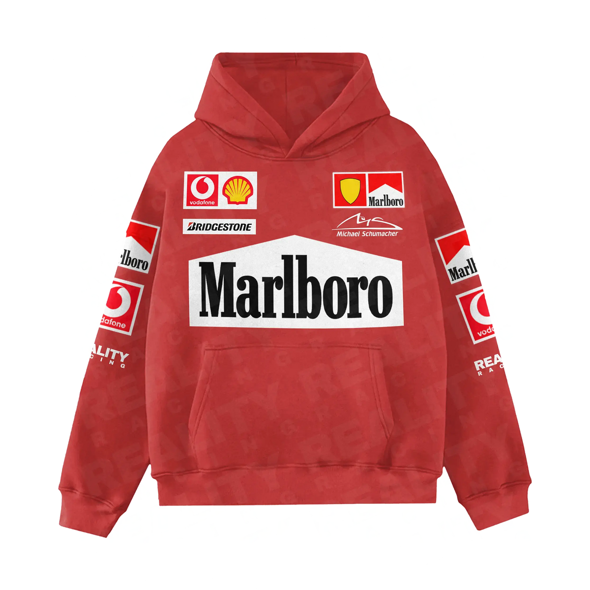 Red Racing Inspired Hoodie