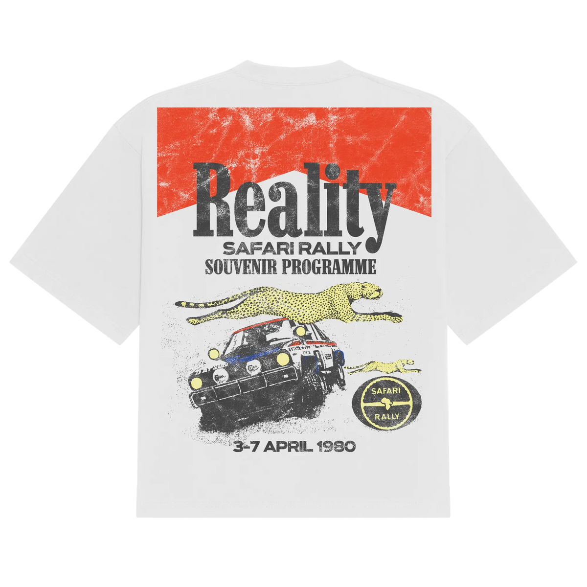 Safari Rally Tee Reality