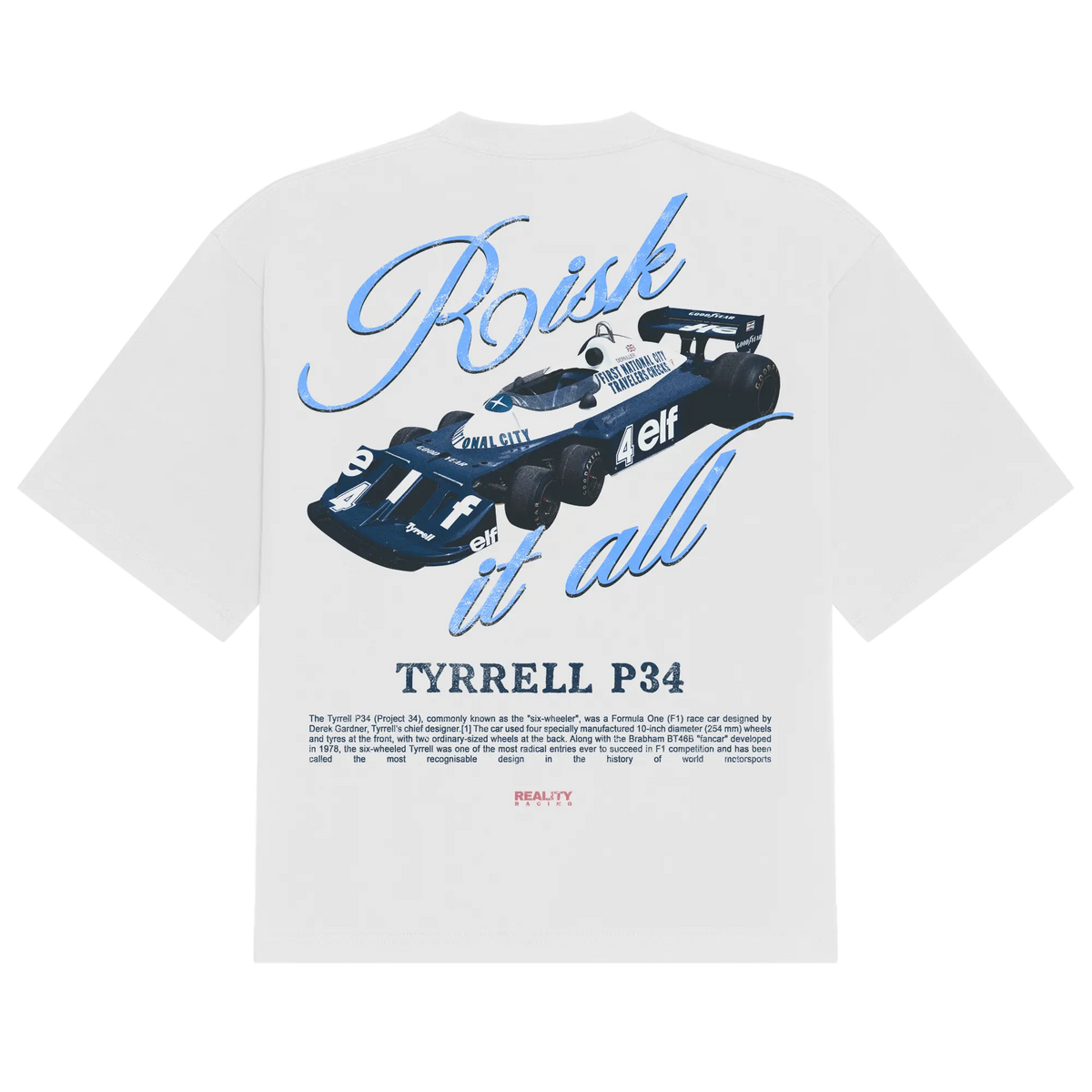 Risk It All Tee Reality